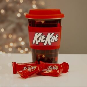 Kit Kat Red Travel Mug with Candy